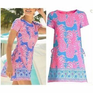 Lilly Pulitzer Blanca Stretch Pineapple Romper